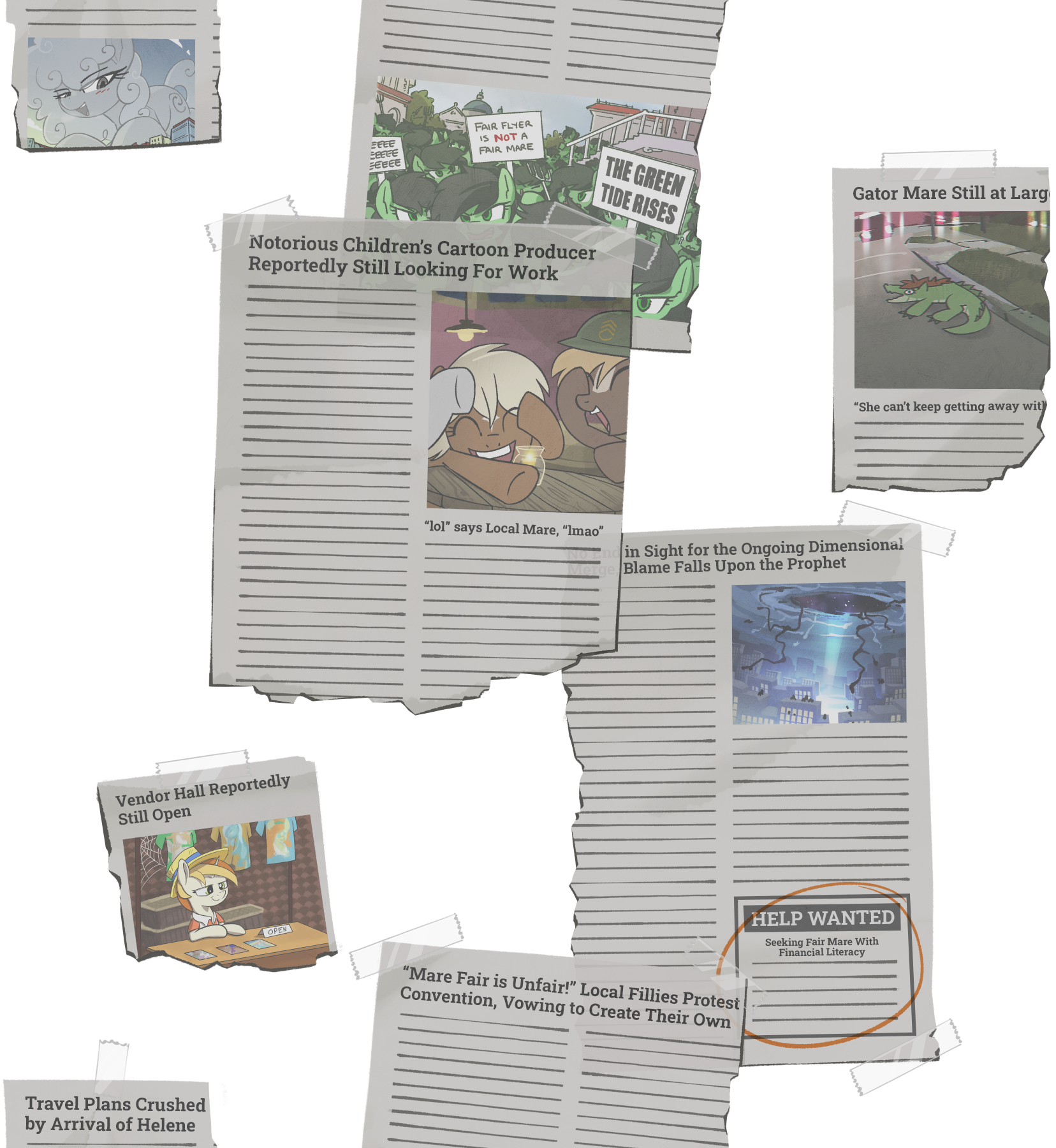 News Page Background