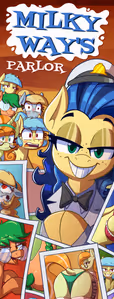 Milky Ways Parlor signage