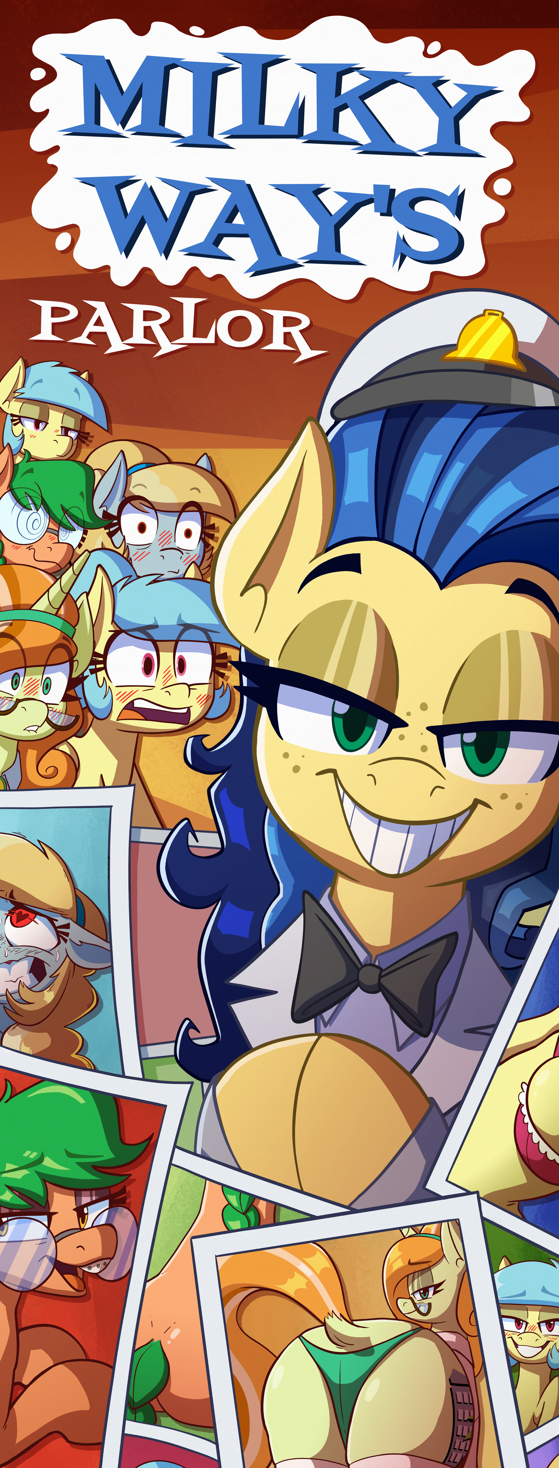 Milky Ways Parlor signage